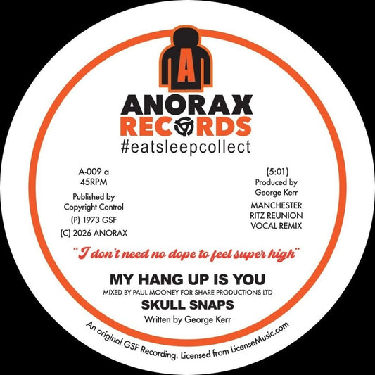 the album cover for Skull Snaps - My Hang Up Is You (2026 Remixes)