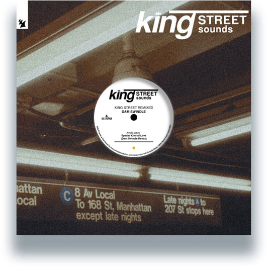 the album cover for Dam Swindle - King Street Remixed