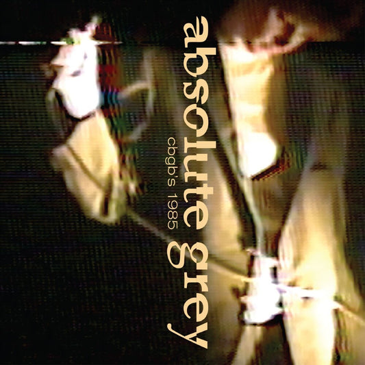 the album cover for ABSOLUTE GREY - Live At Cbgb's 1985 [With Booklet]