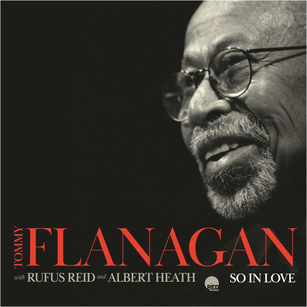 the album cover for Tommy Flanagan - So In Love