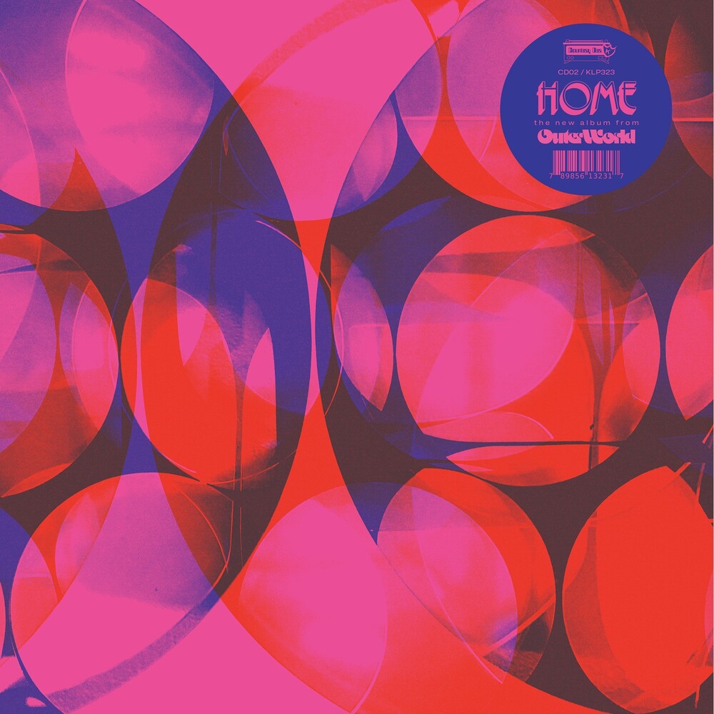 the album cover for Outer World - Home