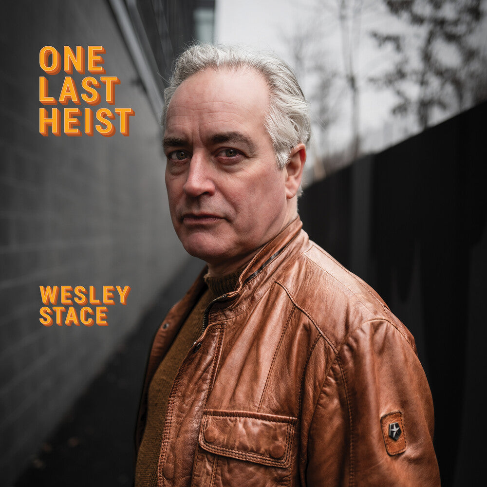 the album cover for Wesley Stace - One Last Heist