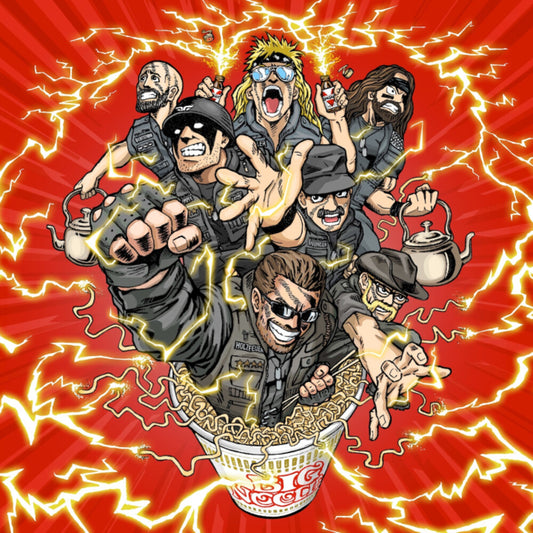 the album cover for Arnocorps - Big Noodle Energy (10in)