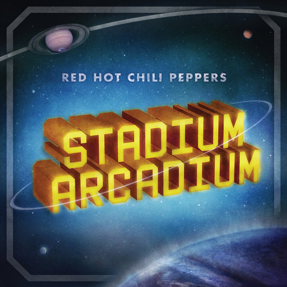 the album cover for Red Hot Chili Peppers - Stadium Arcadium: 20th Anniversary Limited Edition [Canary Yellow &amp; Apple Red]