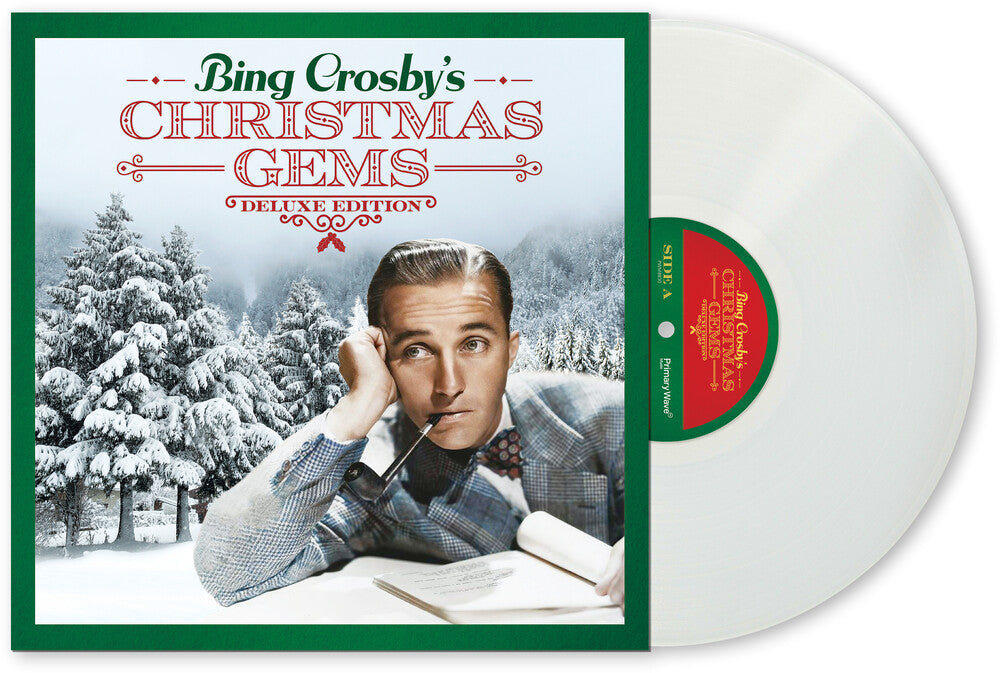 the album cover for Bing Crosby - Bing Crosby's Christmas Gems (Deluxe Edition)