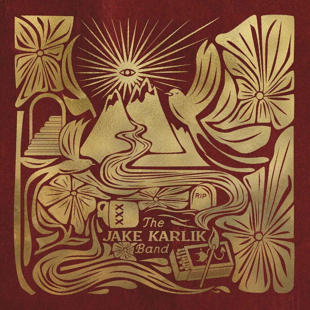 the album cover for Jake Karlik  Band - Jake Karlik Band