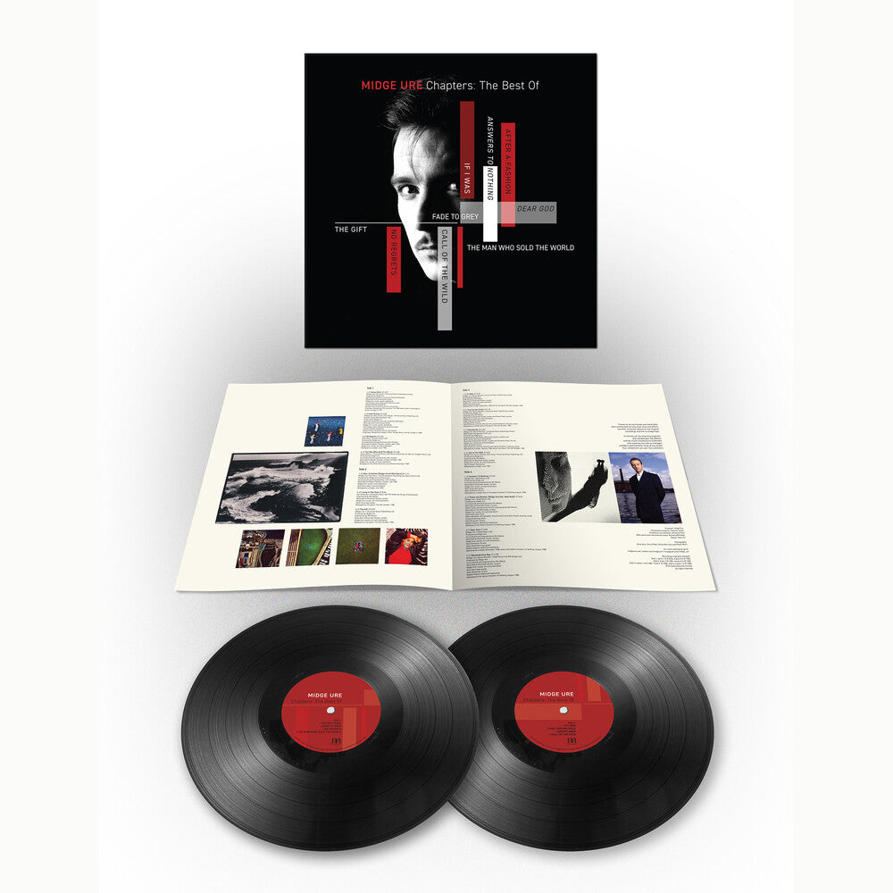 the album cover for Midge Ure - Chapters: Best Of - 2026 Stereo Mixes