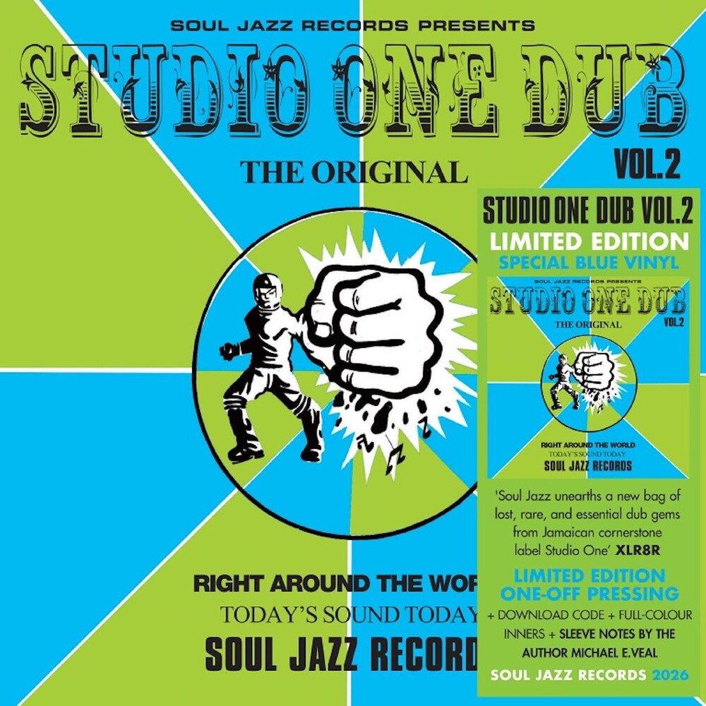 the album cover for Soul Jazz Records Presents - Studio One Dub Vol. 2 [RSD BF 2026]
