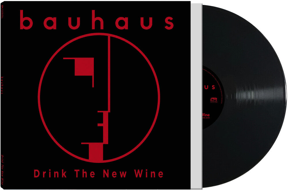 the album cover for Bauhaus - Drink The Wine [Black]