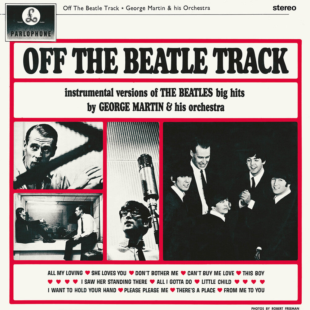 the album cover for George Martin  & His Orchestra - Off The Beatle Track (Ofgv)
