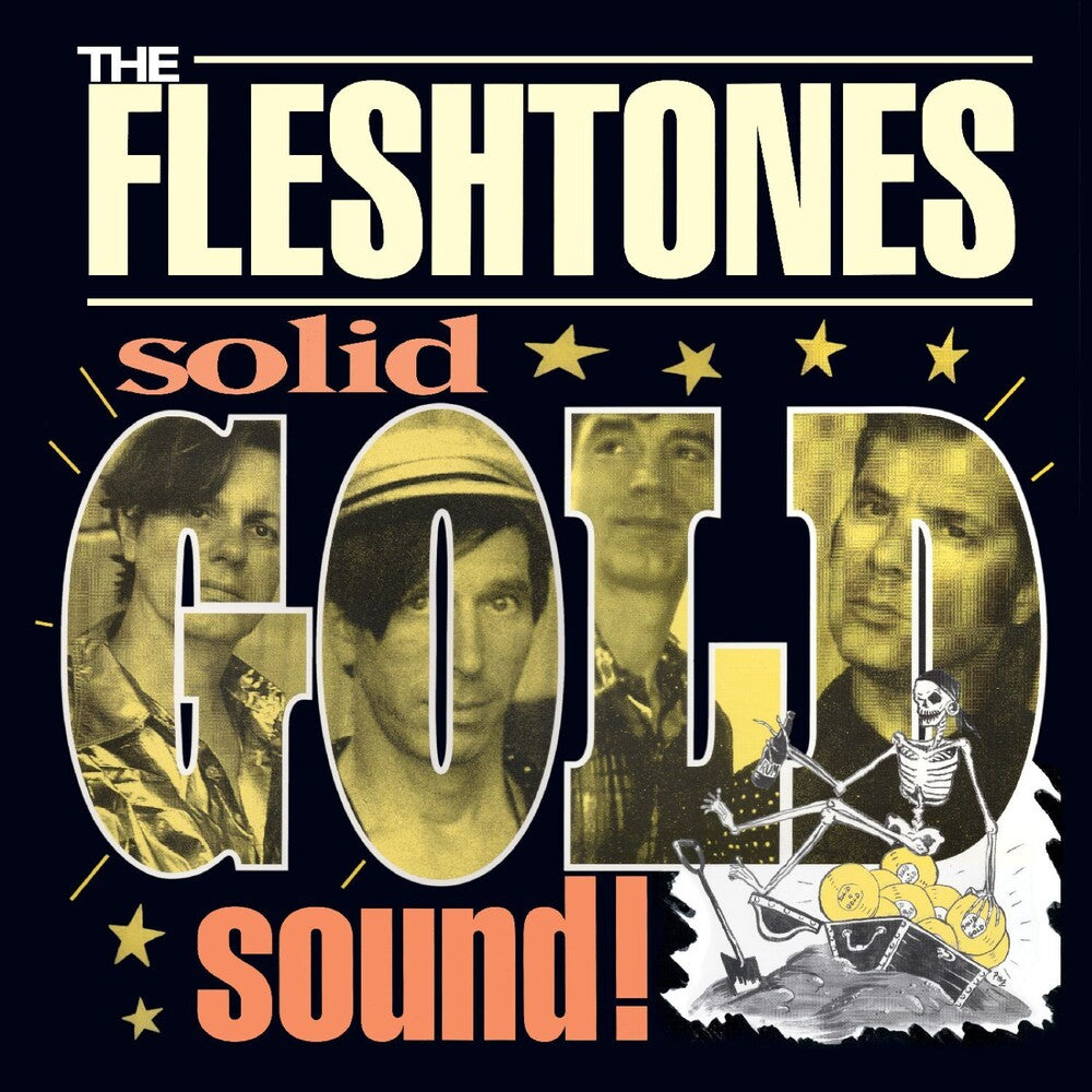 the album cover for Fleshtones - Solid Gold Sound - 25th Anniversary [Indie Exclusive] Gold