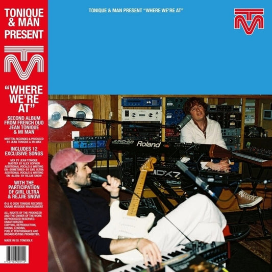 the album cover for Tonique & Man - Where We're At