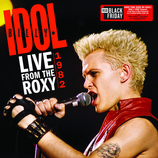 the album cover for Billy Idol - Live From The Roxy 1982 [RSD BF 2026]