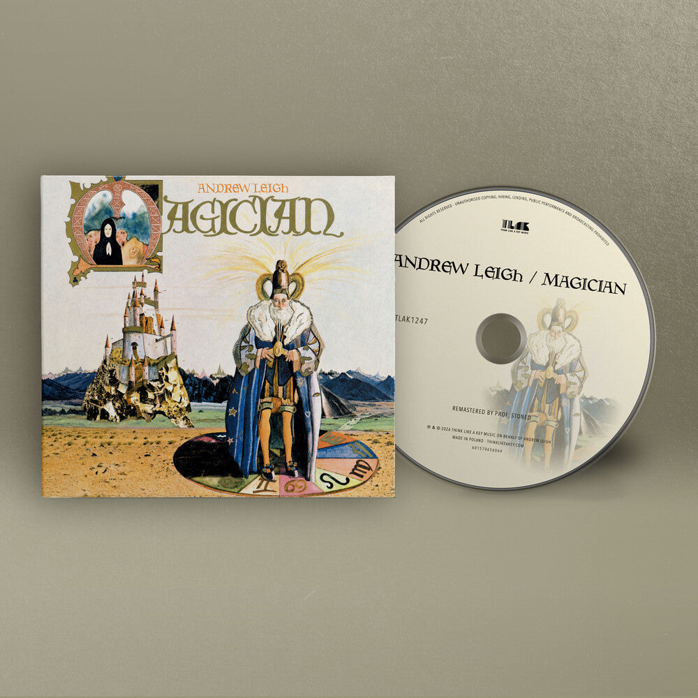 the album cover for Andrew Leigh - Magician (Bonus Track) [Remastered] [Digipak]