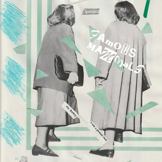 the album cover for Famous Mammals - It Was A Pleasant Modern Fantasy