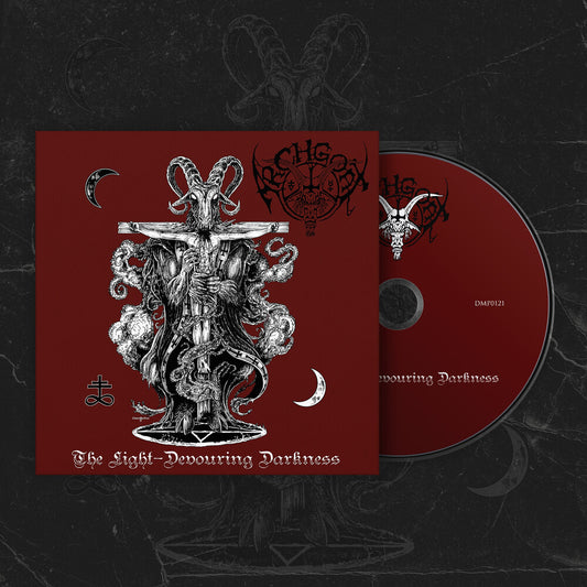 the album cover for Archgoat - Light-Devouring Darkness (Uk)