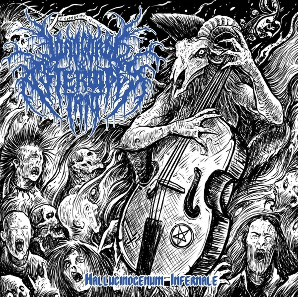 the album cover for Joao Gordo  / Asteroides Trio - Punk Hallucinogenum Infernale