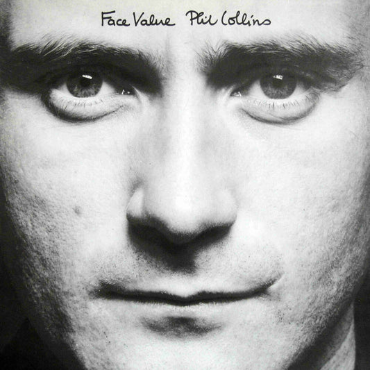 the album cover for Phil Collins - Face Value [180 Gram]