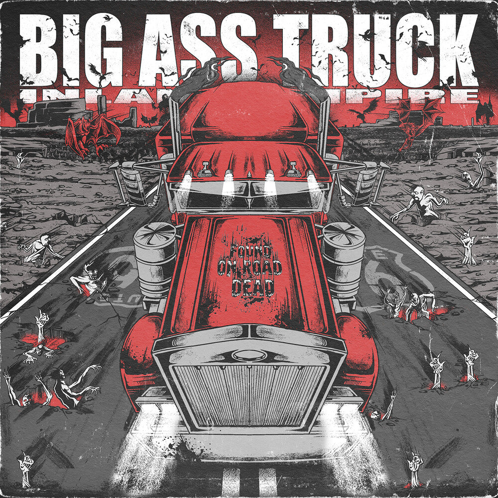 the album cover for Big Ass Truck Ie - Found On Road Dead (Ford Edition) (10in) (Blue)