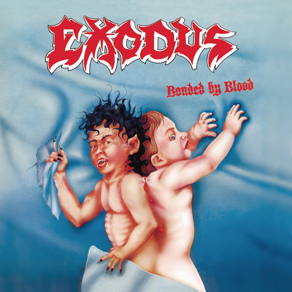the album cover for Exodus - Bonded By Blood