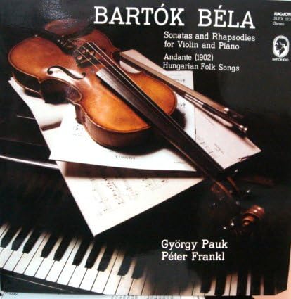 Bartok - Sonatas And Rhapsodies For Violin And Piano LP