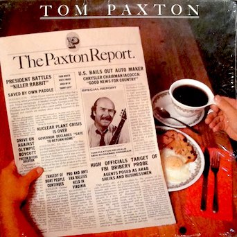 Tom Paxton - The Tom Paxton Report LP