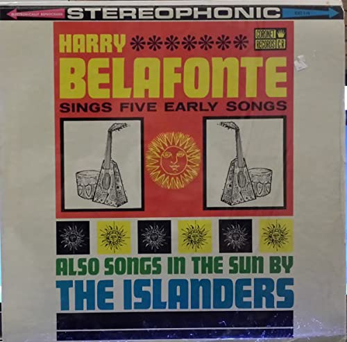 Harry Belafonte - Sings Five Early Songs LP