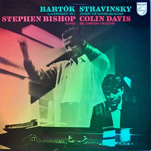 Bartók, Stravinsky, Stephen Bishop, Colin Davis – Piano Concerto No. 2 / Concerto For Piano And Wind LP