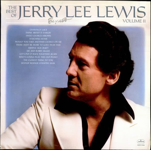 Jerry Lee Lewis – The Best Of Jerry Lee Lewis Volume II LP