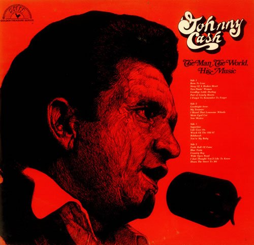 Johnny Cash – The Man, The World, His Music LP