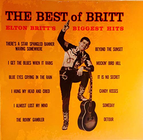 Elton Britt – The Best Of Britt MONO LP