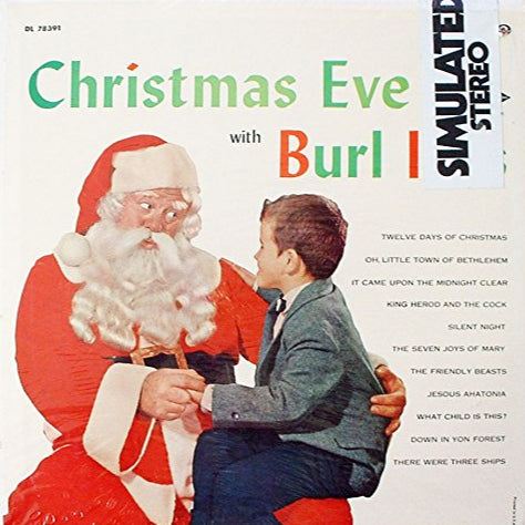 Burl Ives - Christmas Eve with Burl Ives LP