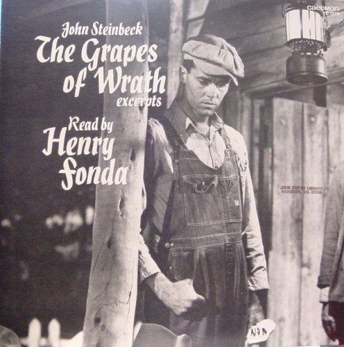 John Steinbeck Read by Henry Fonda – The Grapes Of Wrath (Excerpts) LP