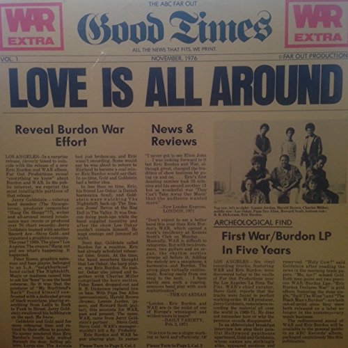 War - Love Is All Around LP