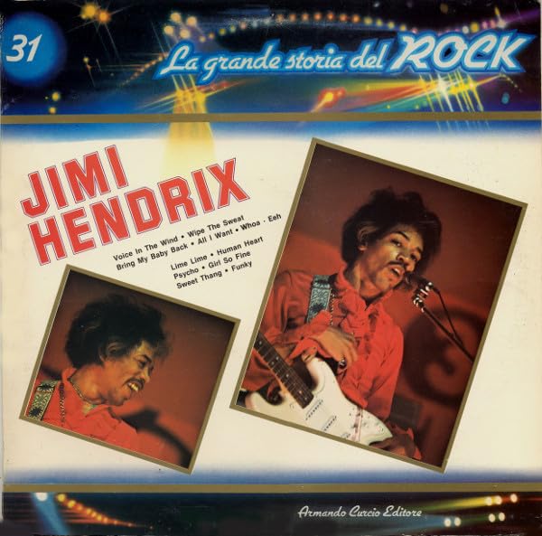 Jimi Hendrix - Le Grande Storia Del Rock Vol. 31 LP