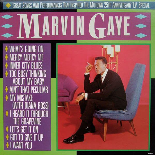 Marvin Gaye – Great Songs And Performances That Inspired The Motown 25th Anniversary T.V. Special LP