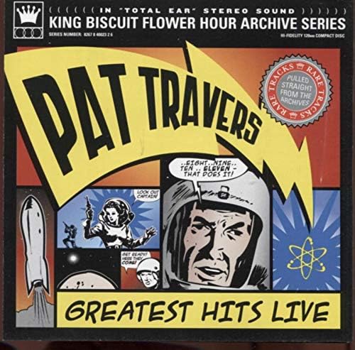Pat Travers – Greatest Hits Live CD