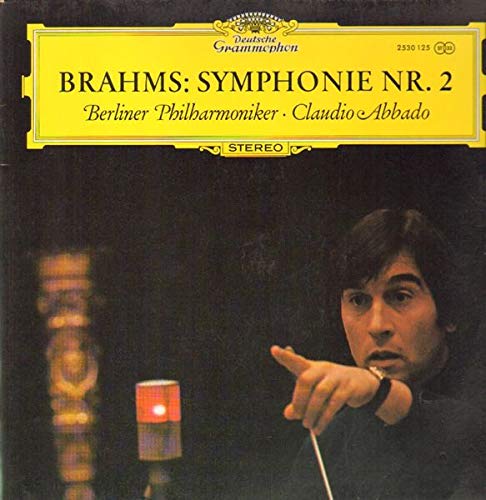 Brahms, Berliner Philharmoniker · Claudio Abbado – Symphonie Nr. 2 LP