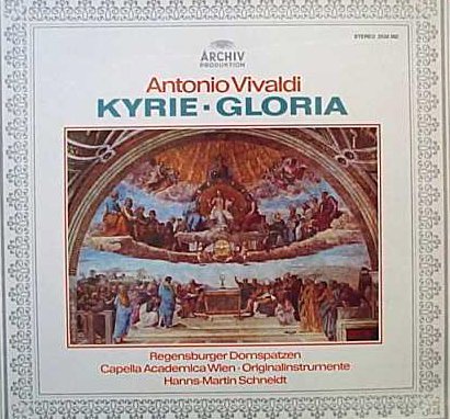 Antonio Vivaldi, Regensburger Domspatzen, Capella Academica Wien, Hanns-Martin Schneidt – Kyrie - Gloria LP