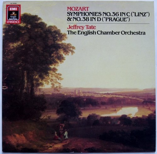 Mozart, Jeffrey Tate, English Chamber Orchestra – Symphonies No.36 in C ("Linz") &amp; No.38 in D ("Prague") LP