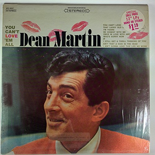 Dean Martin – You Can't Love 'Em All LP