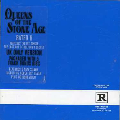 the album cover for Queens Of The Stone Age - Rated R: Uk Special Edition [Import]