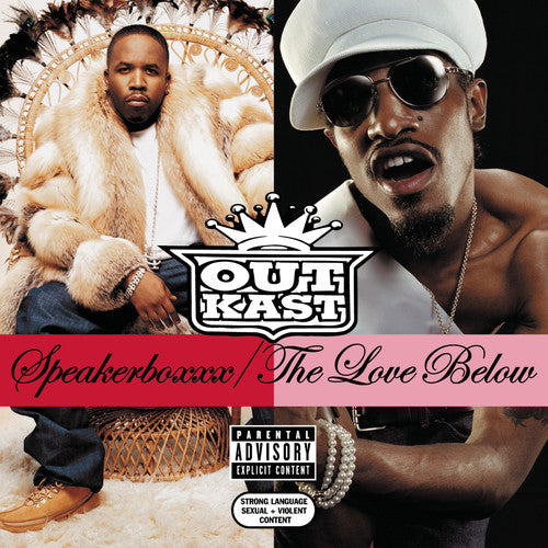 the album cover for Outkast - Speakerboxxx: Love Below