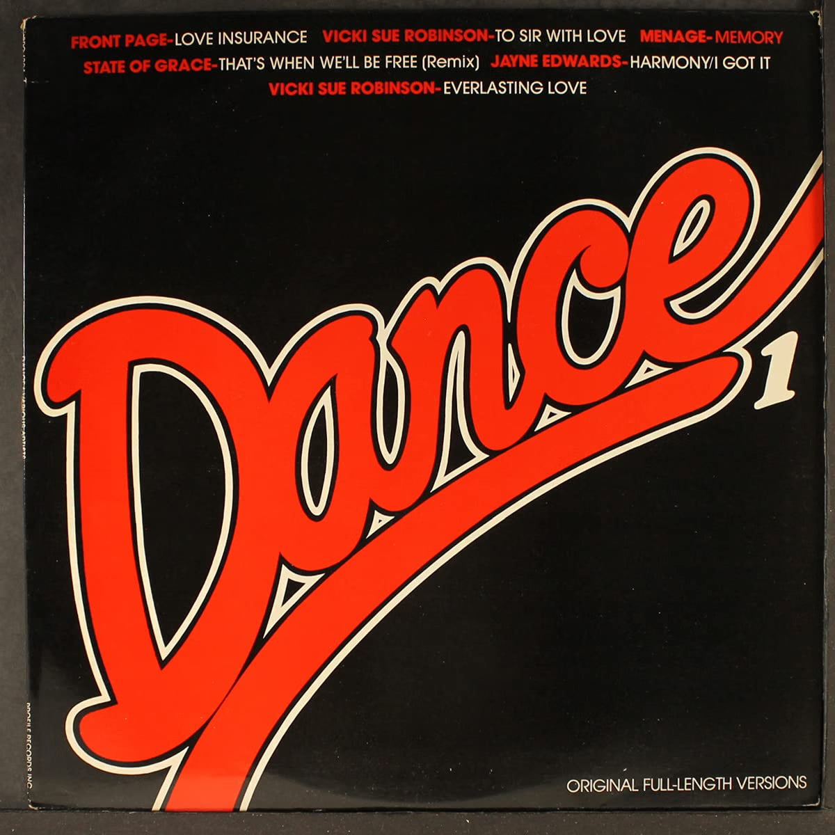 Various – Dance 1 LP
