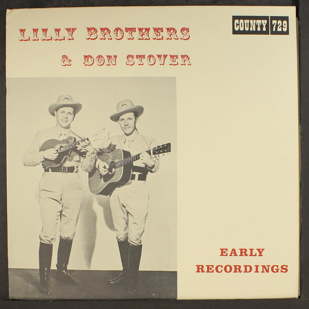 Lilly Brothers, Don Stover – Early Recordings LP