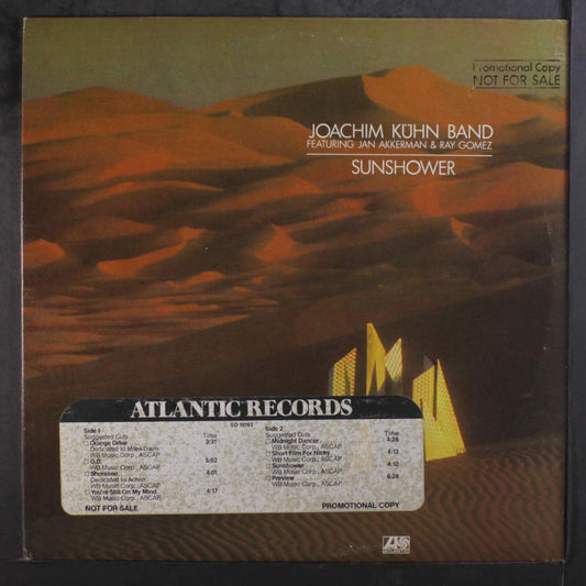 Joachim Kühn Band Featuring Jan Akkerman & Ray Gomez – Sunshower LP