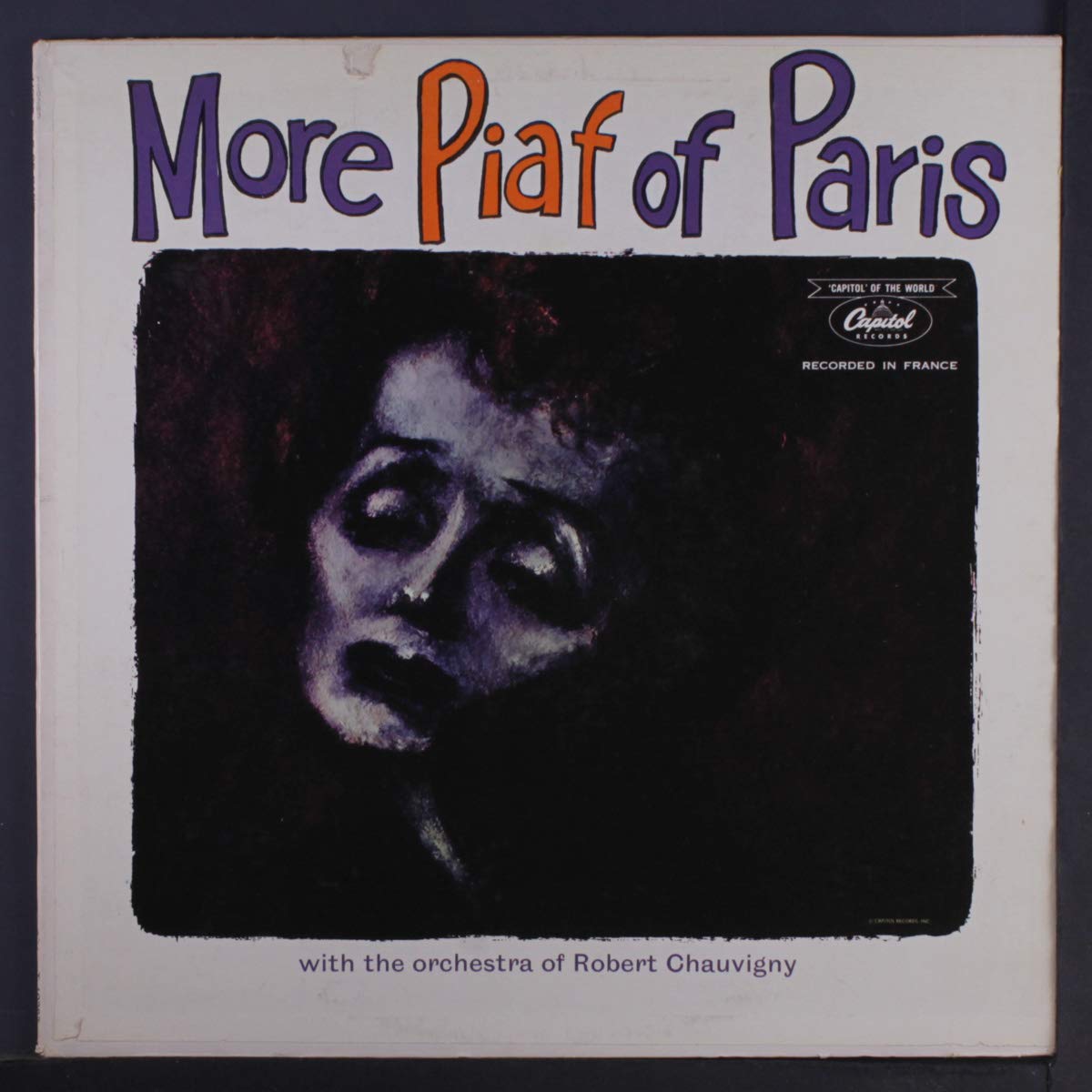 Edith Piaf - More Piaf of Paris LP