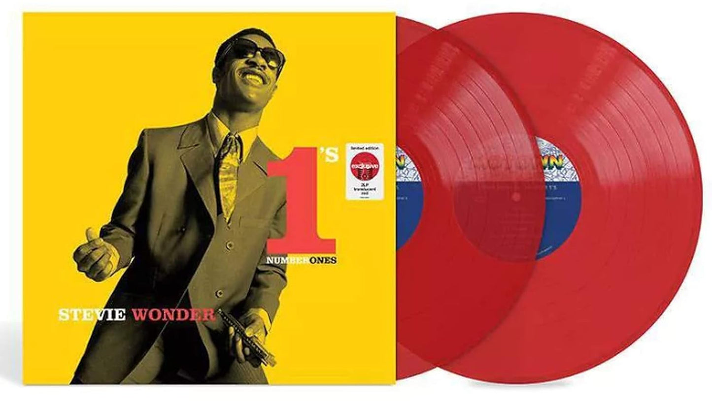 Stevie Wonder - Number 1's (Translucent Red) LP