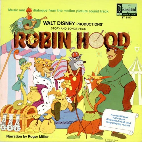 Roger Miller – Story And Songs From Robin Hood LP