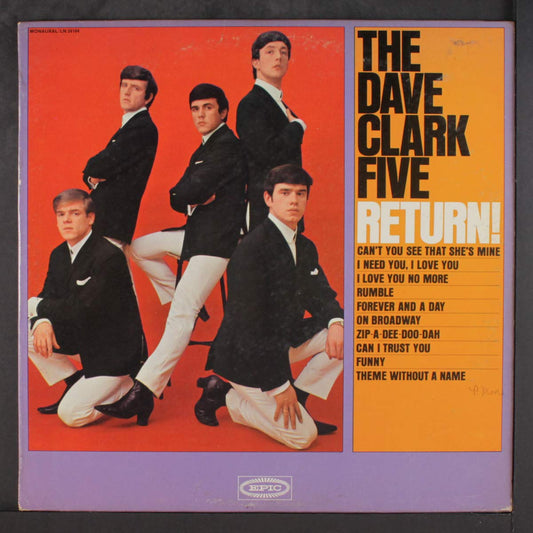 The Dave Clark Five – The Dave Clark Five Return! LP